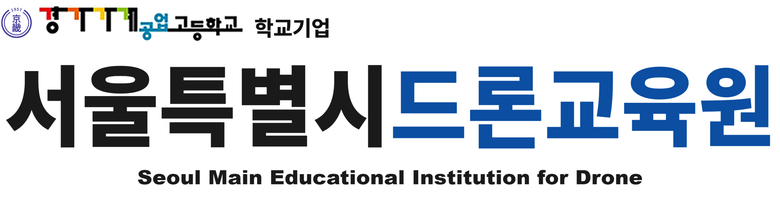 서울특별시드론교육원 로고
