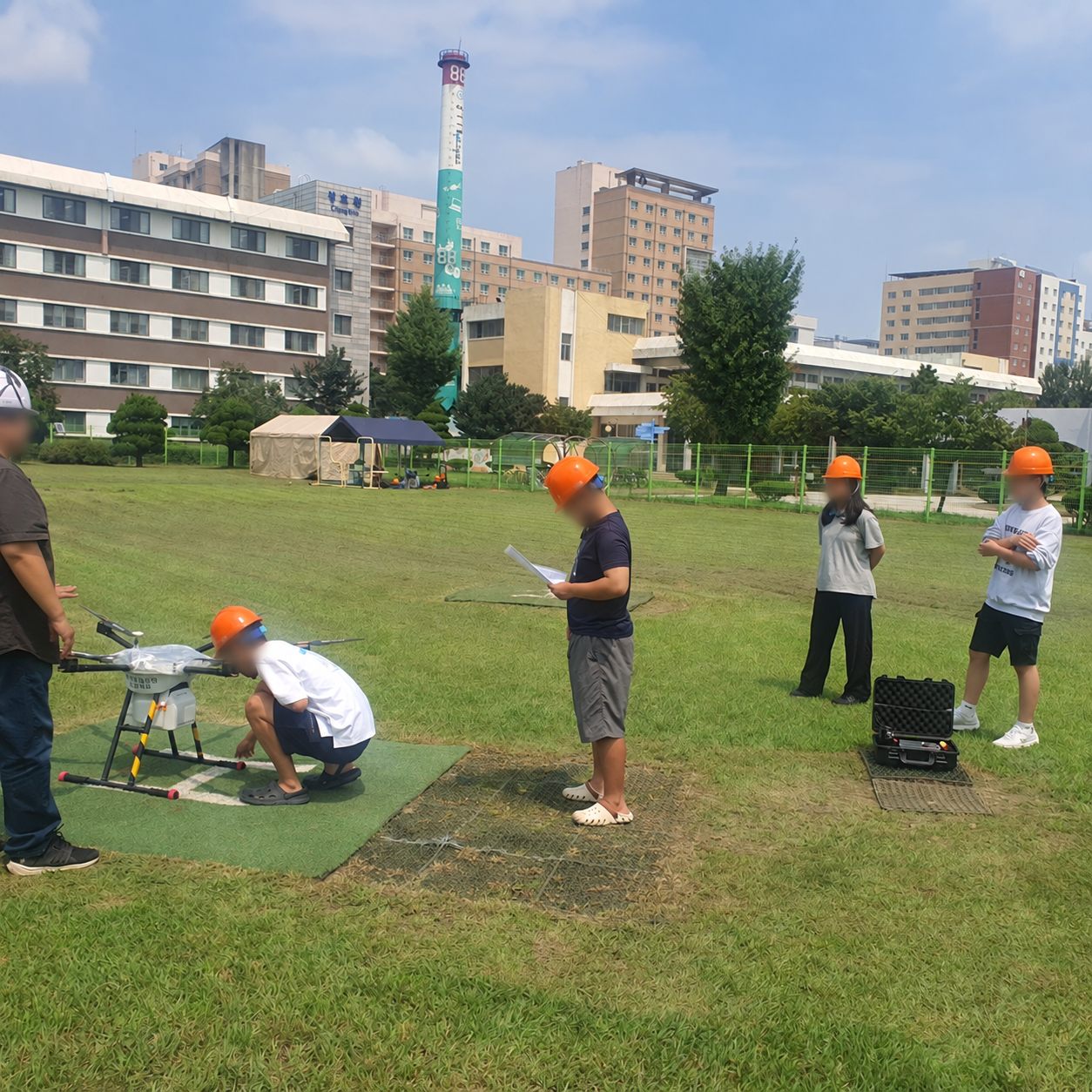2024 노원경찰서 주관 중학교 드론교육지원 프로그램 사진 3